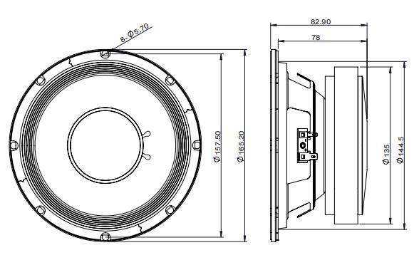 Ferrite Mid-Woofer